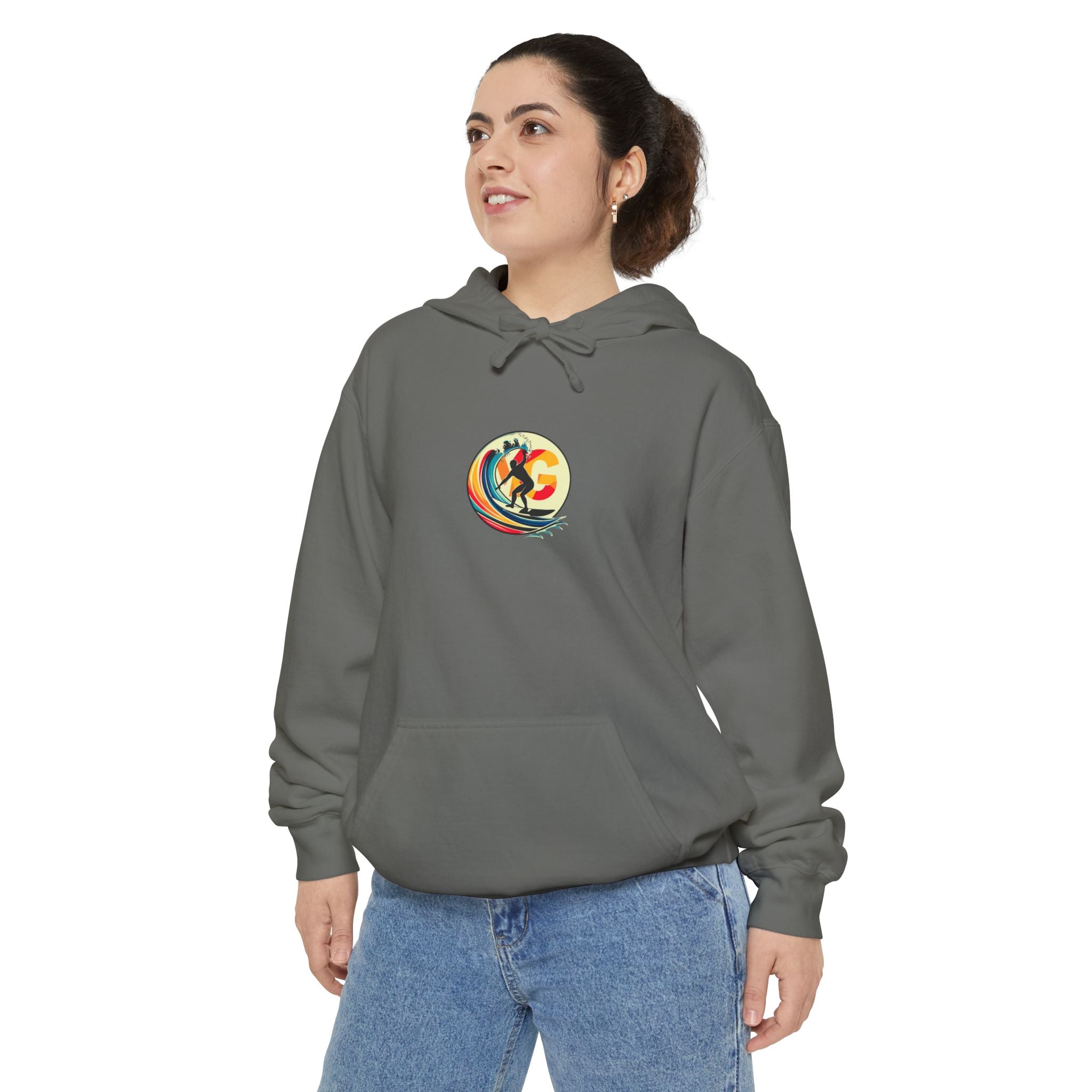 Sweat à capuche unisexe Surf Art