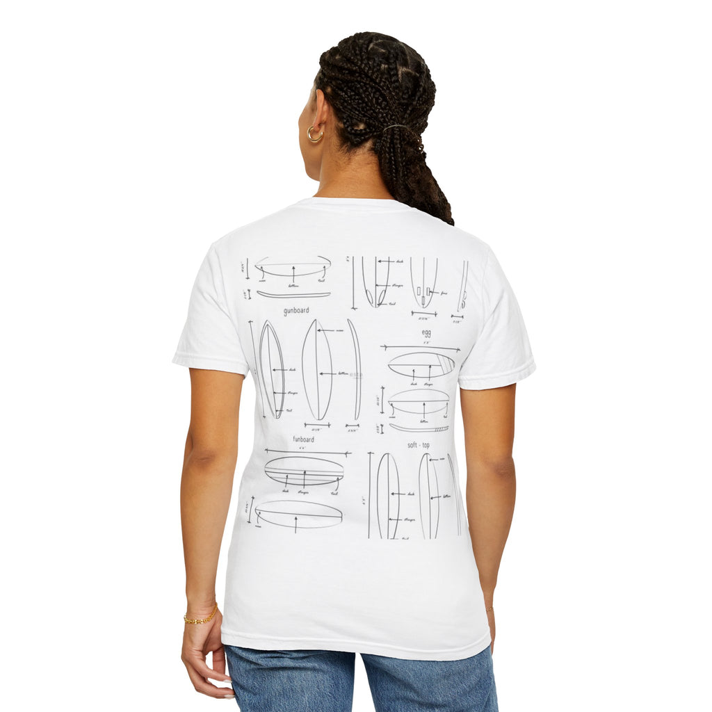 T-Shirt Surfboard Design Unisex